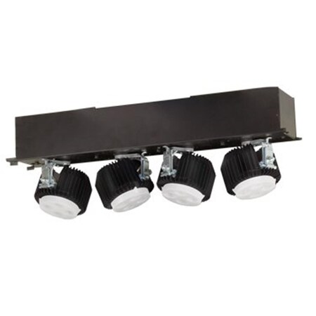 Supershine Four Light Housing and Trim Unit - Black SU3009478